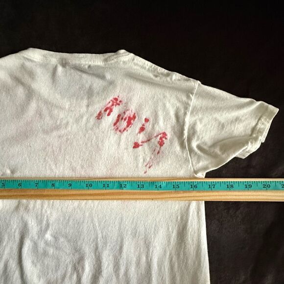 Handmade Graphic Tee | Youth L (14–16) | “Not A Lot Going On Right Now” Meme - Picture 7 of 10